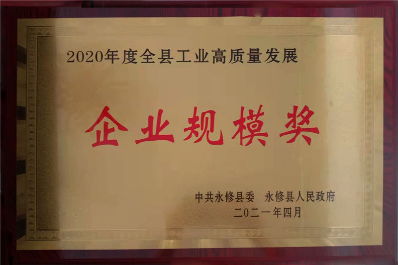 企業(yè)規(guī)模獎